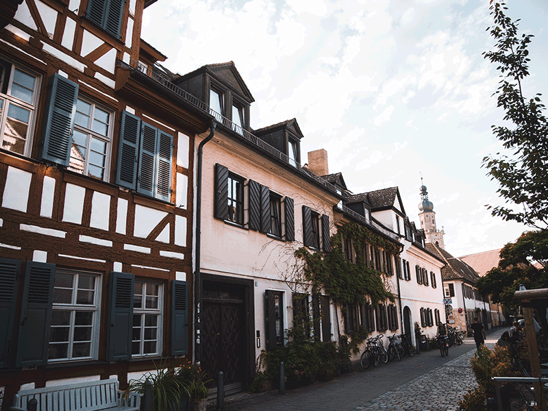 Schiffstraße in Erlangen, Foto: ETM Tobias Thomann