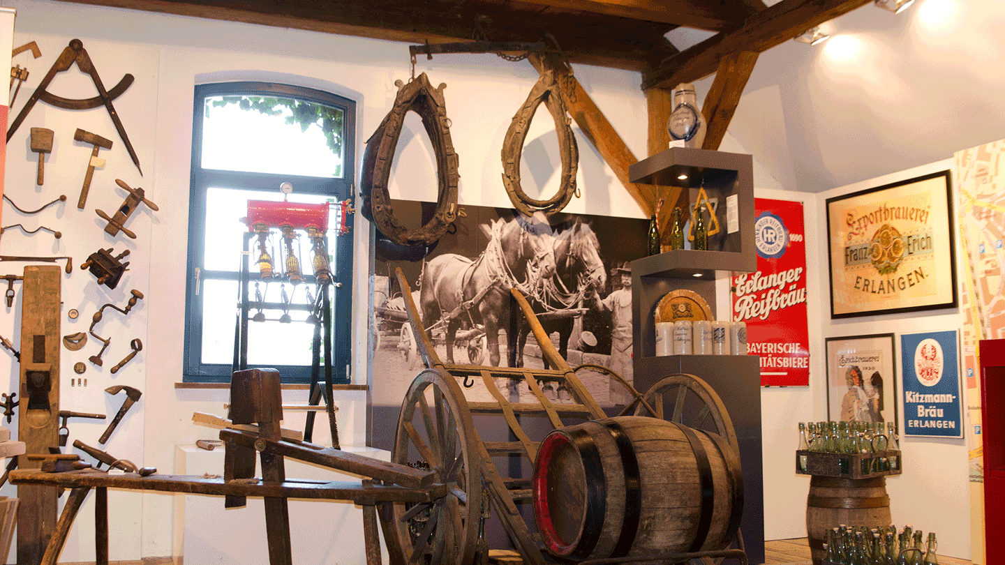 Biermuseum in der Brauerei Steinbach, Foto: ETM Thomas Dettweiler