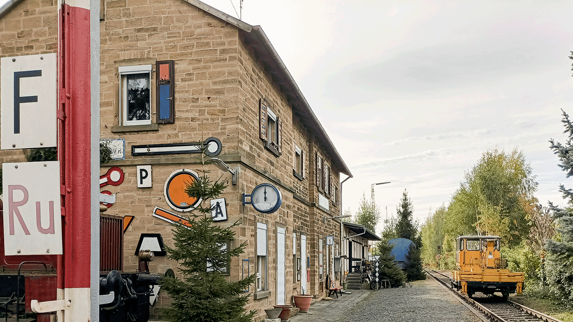 Eisenbahnmuseum Hofheim, Foto: Helen Zwinkmann