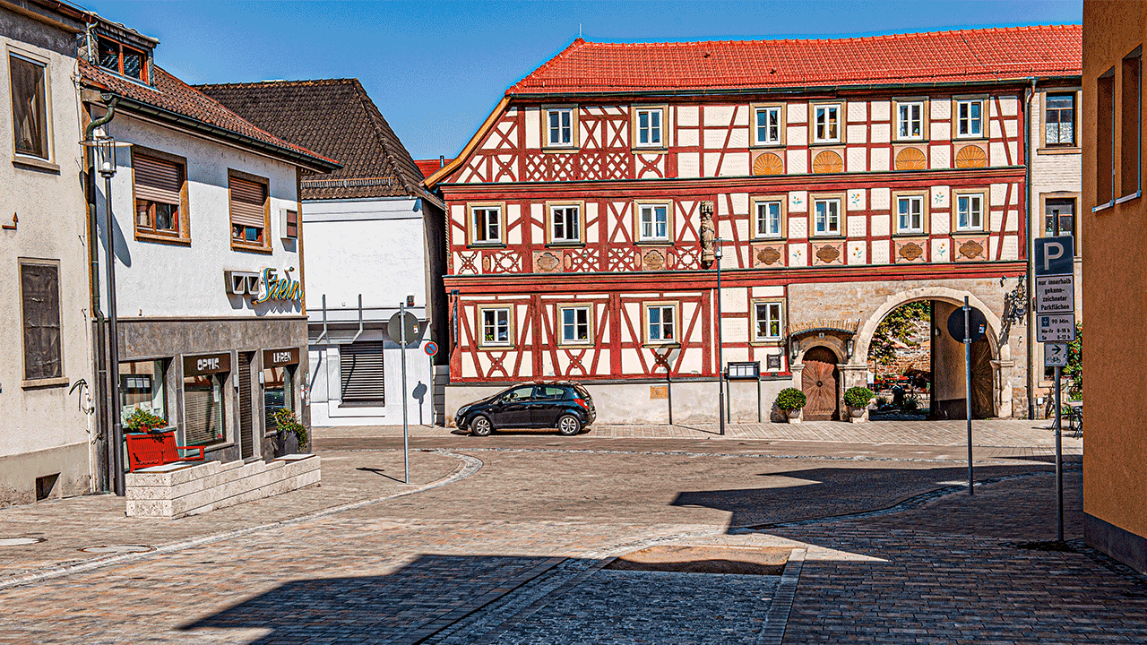 Altstadt Hofheim, Foto: Adrian Price