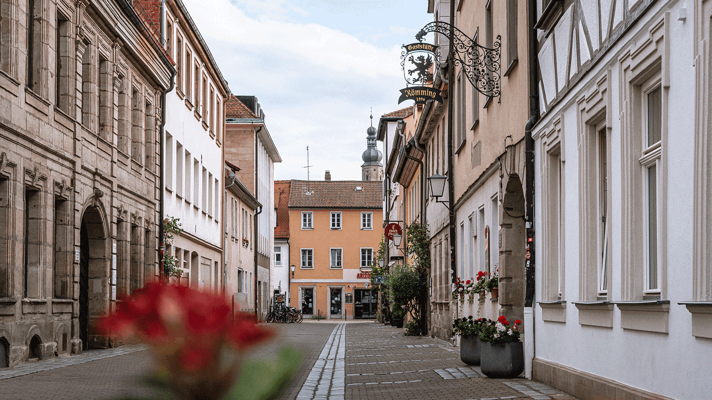 Apfelstraße in Erlangen, Foto: ETM Daniel Böhm